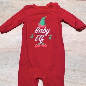 Karen Neuburger Baby Elf Christmas Onesie